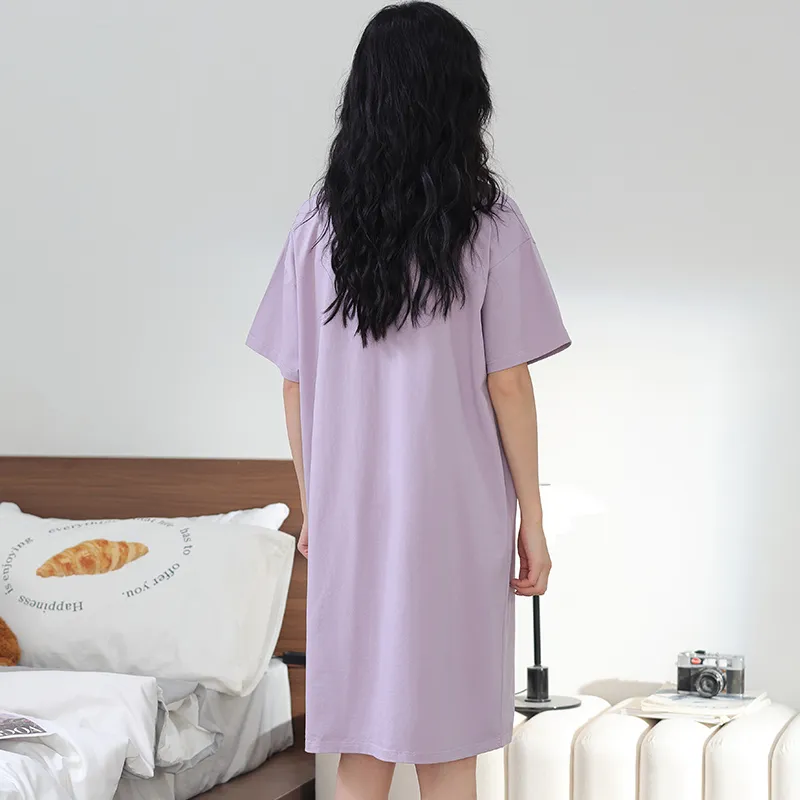 GOSO Nightgown Women's Purple Shades-1