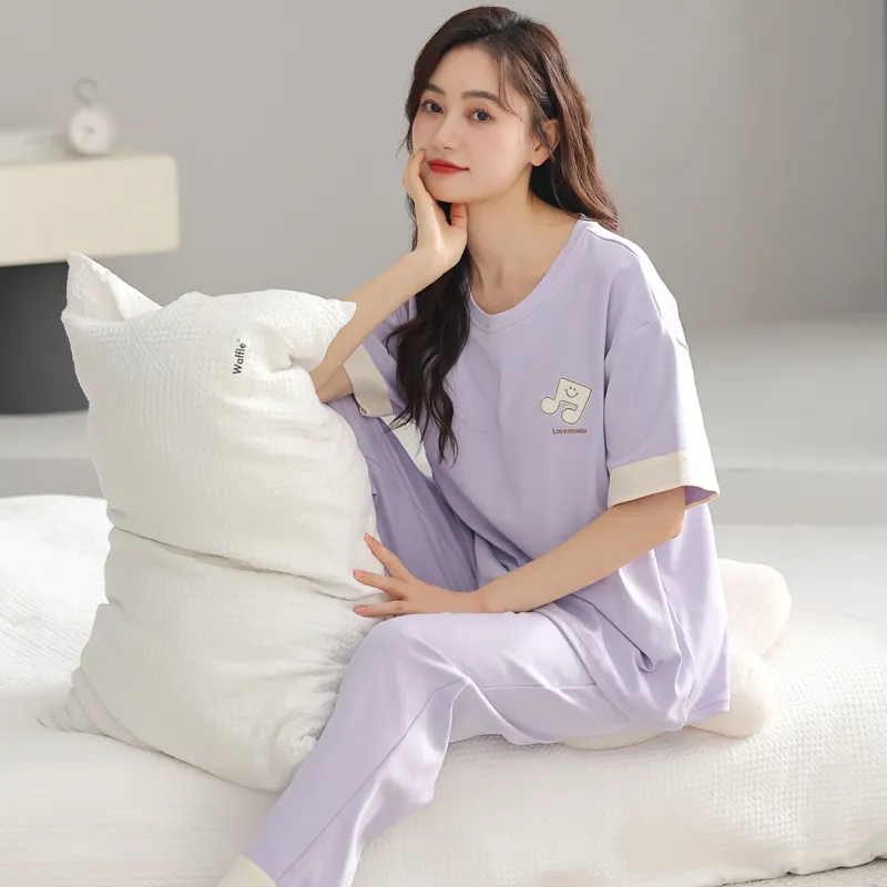 GOSO Pajama Set Women's Light Lavender-2