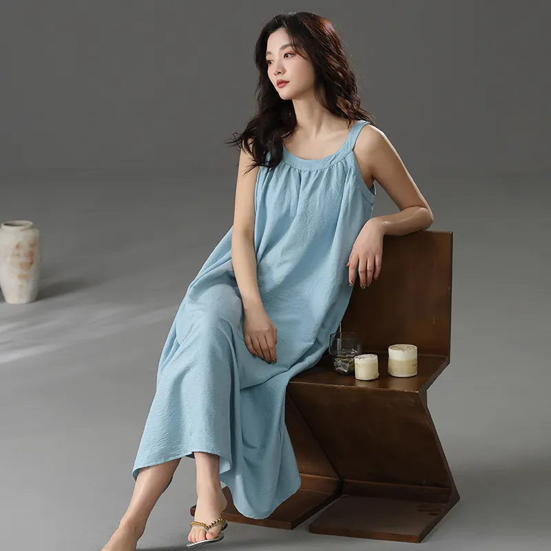 GOSO Nightgown Women's Sky Blue-4