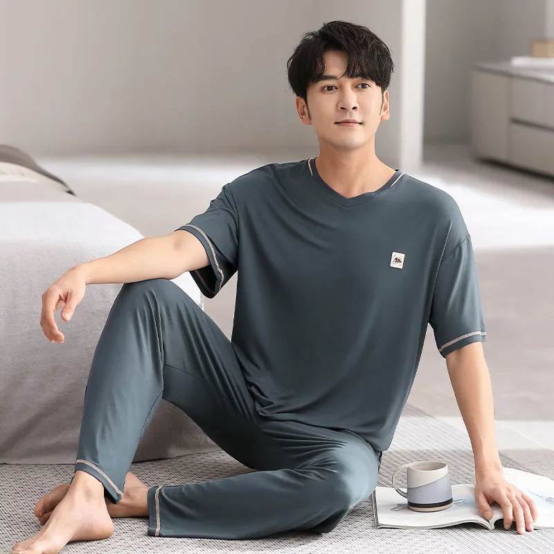 GOSO Pajama Set Men's Peacock Green-2