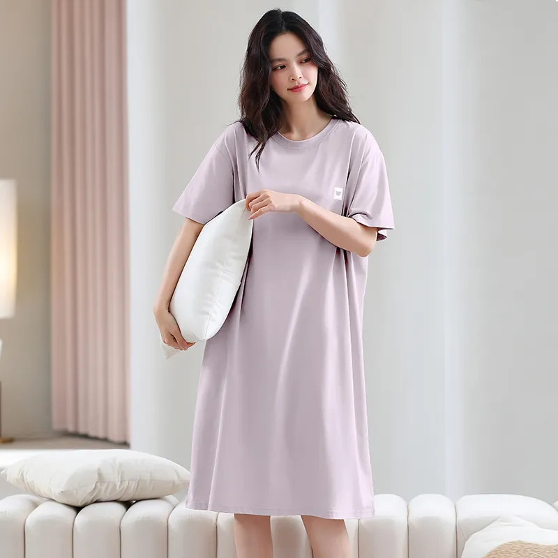GOSO Nightgown Women's Light Lavender-1