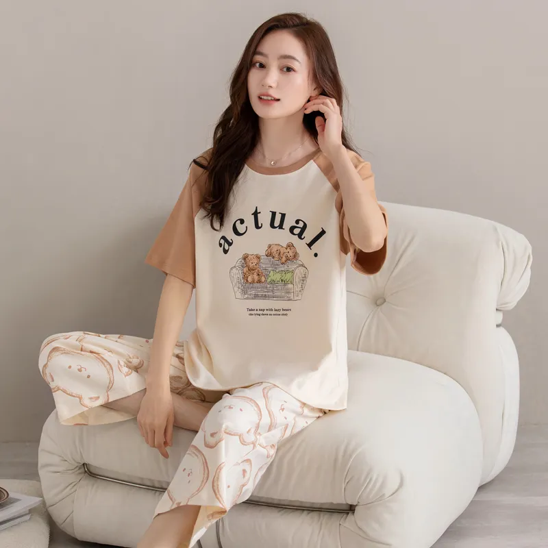 GOSO Pajama Set Women's Image Color-4