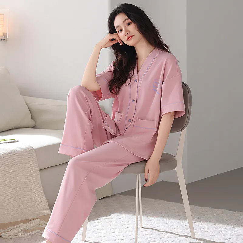GOSO Pajama Set Women's Dusty Pink-3