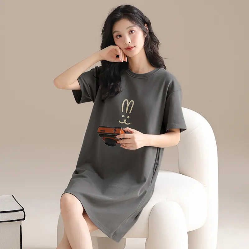 GOSO Nightgown Women's Dark Gray-3