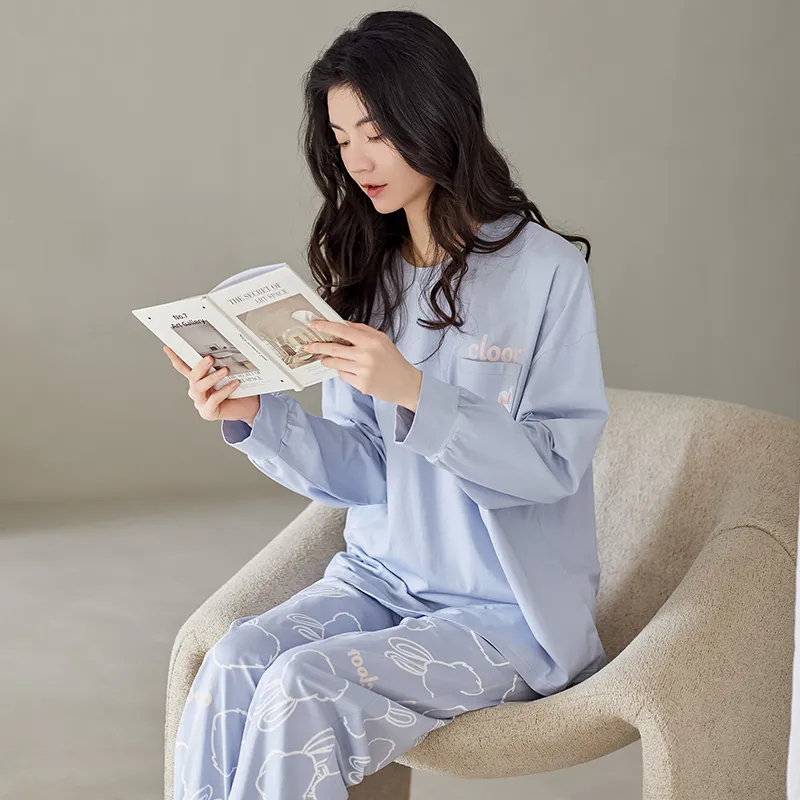 GOSO Pajama Set Women's Steel Blue-5