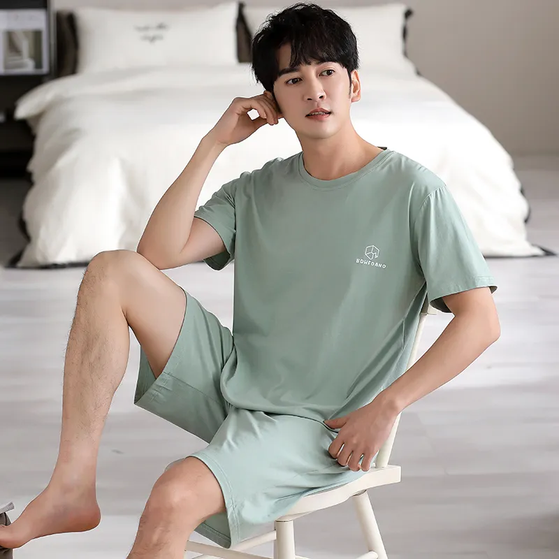 GOSO Pajama Set Men's Turquoise-5