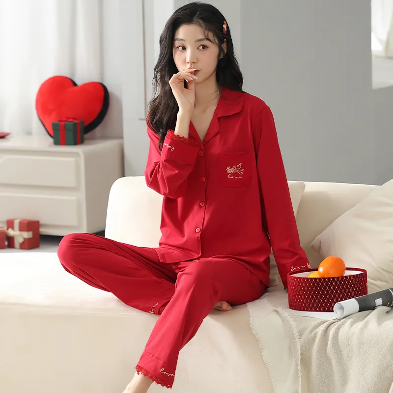 GOSO Pajama Set Women's Scarlet-1