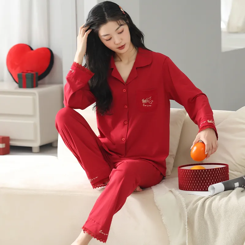 GOSO Pajama Set Women's Scarlet-3