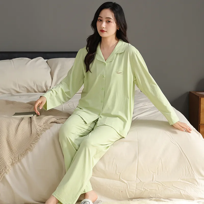 GOSO Pajama Set Women's Turquoise-5