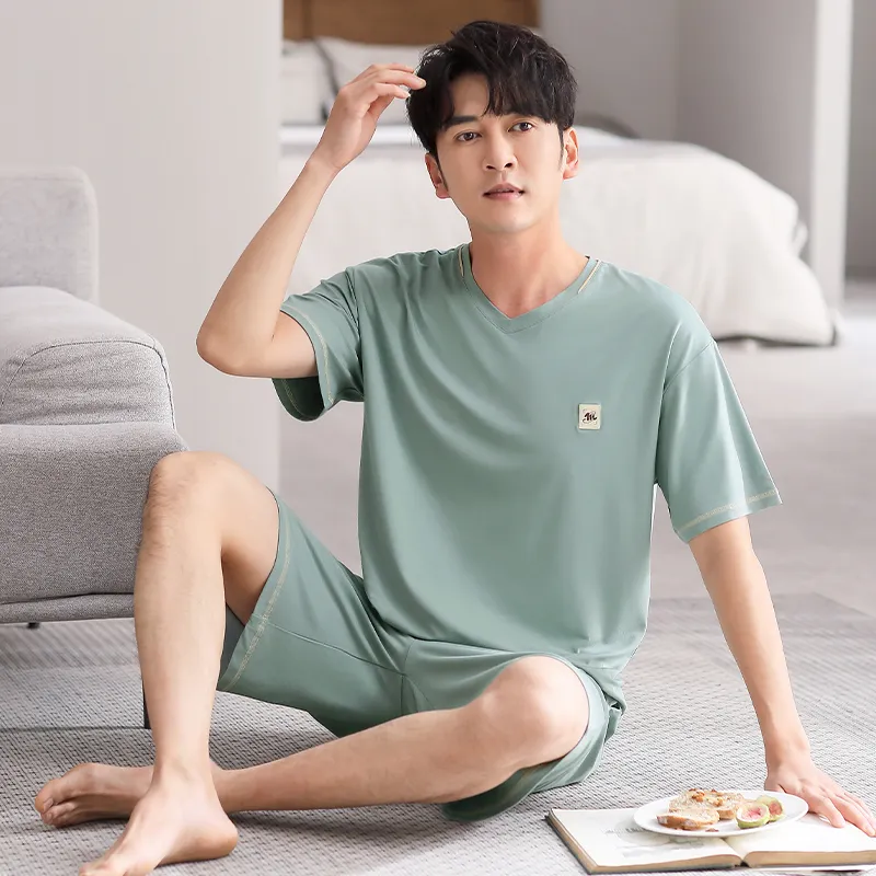 GOSO Pajama Set Men's Turquoise-2