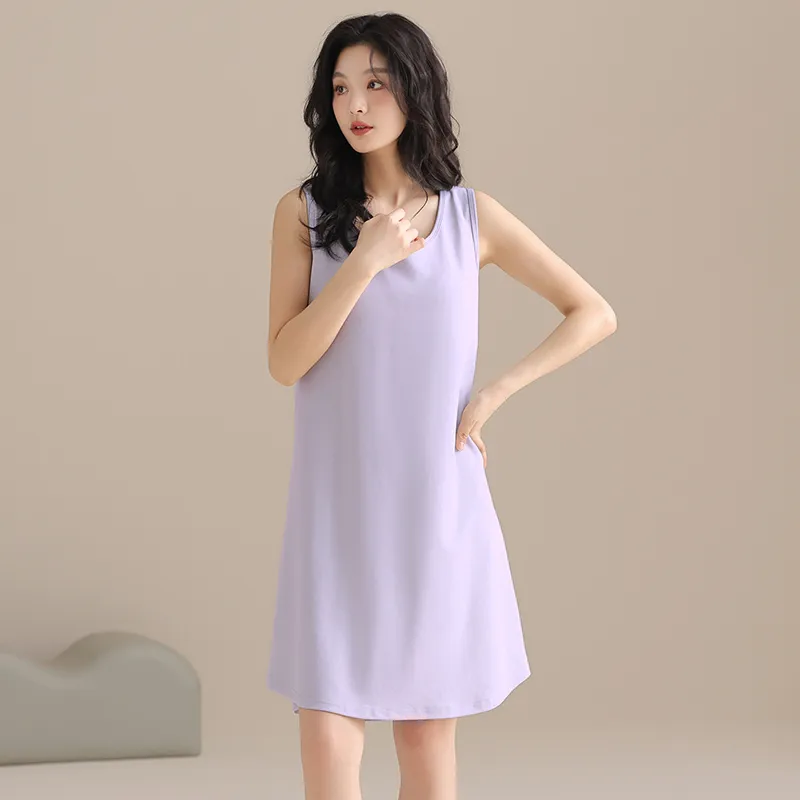GOSO Nightgown Women's Light Purple-2