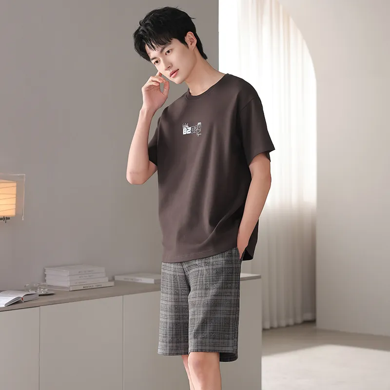 GOSO Pajama Set Men's Little Bean Color-3