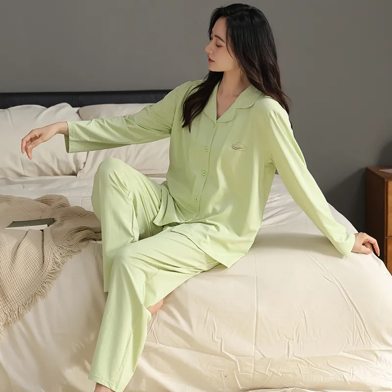 GOSO Pajama Set Women's Turquoise-6