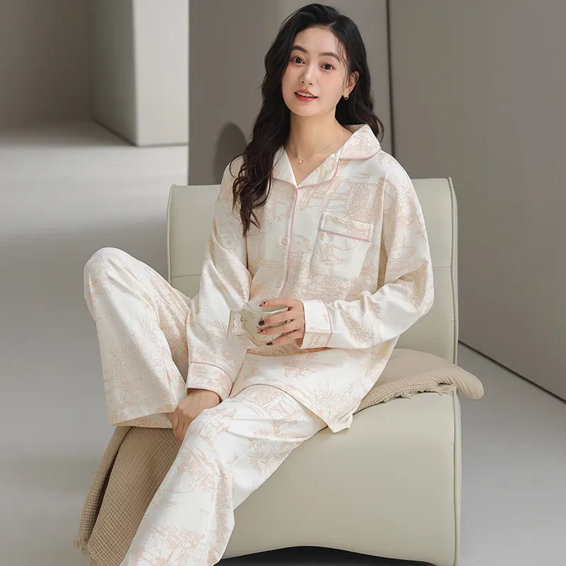 GOSO Pajama Set Women's Apricot-4
