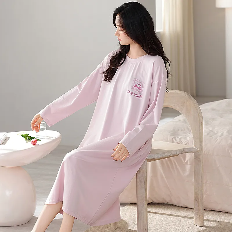 GOSO Nightgown Women's Light Purple-3