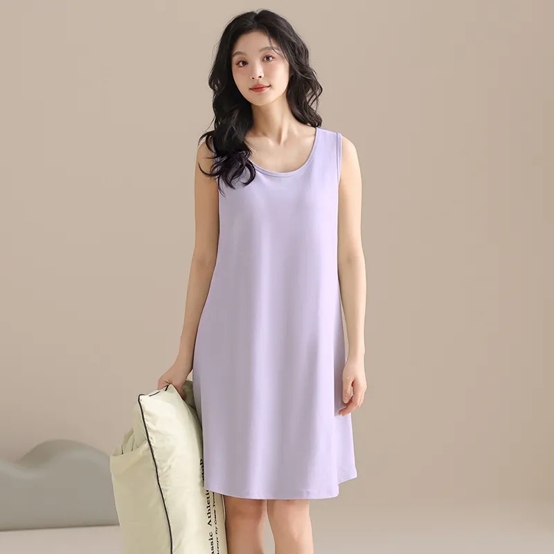 GOSO Nightgown Women's Light Purple-1