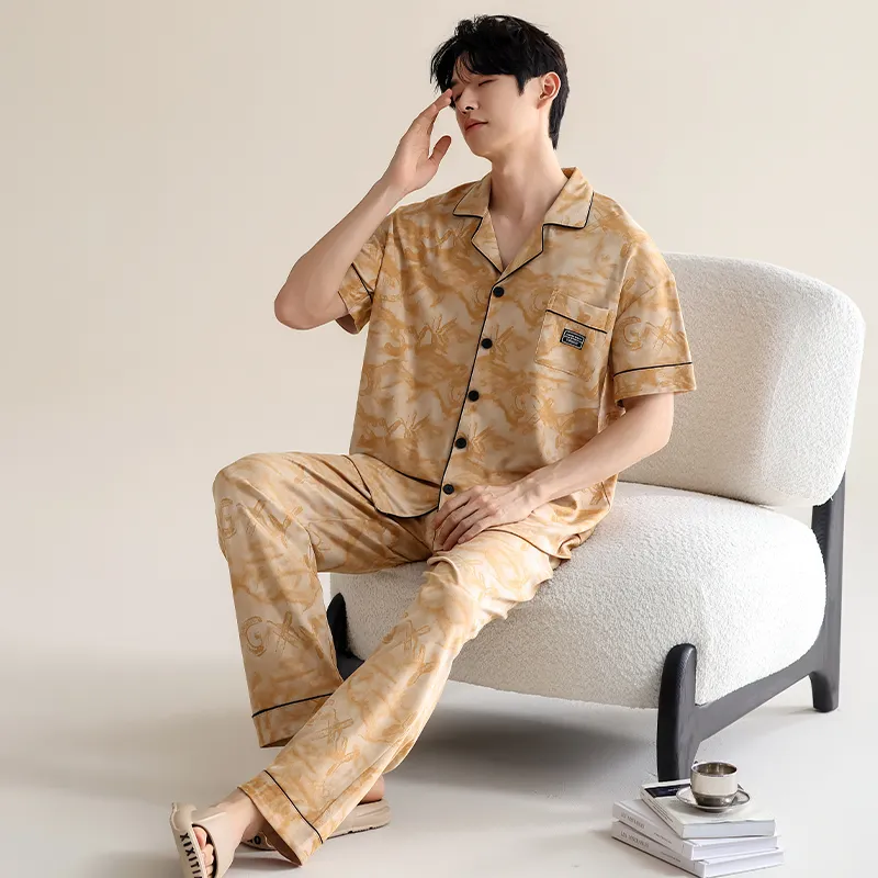 GOSO Pajama Set Men's Image Color-5