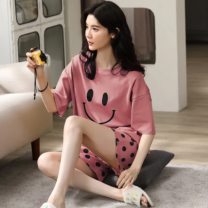 GOSO Pajama Set Women's Brick Red-7
