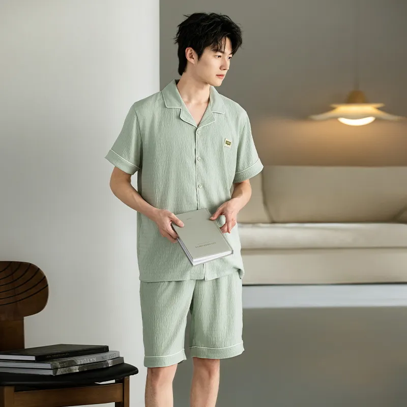 GOSO Pajama Set Men's Turquoise-3
