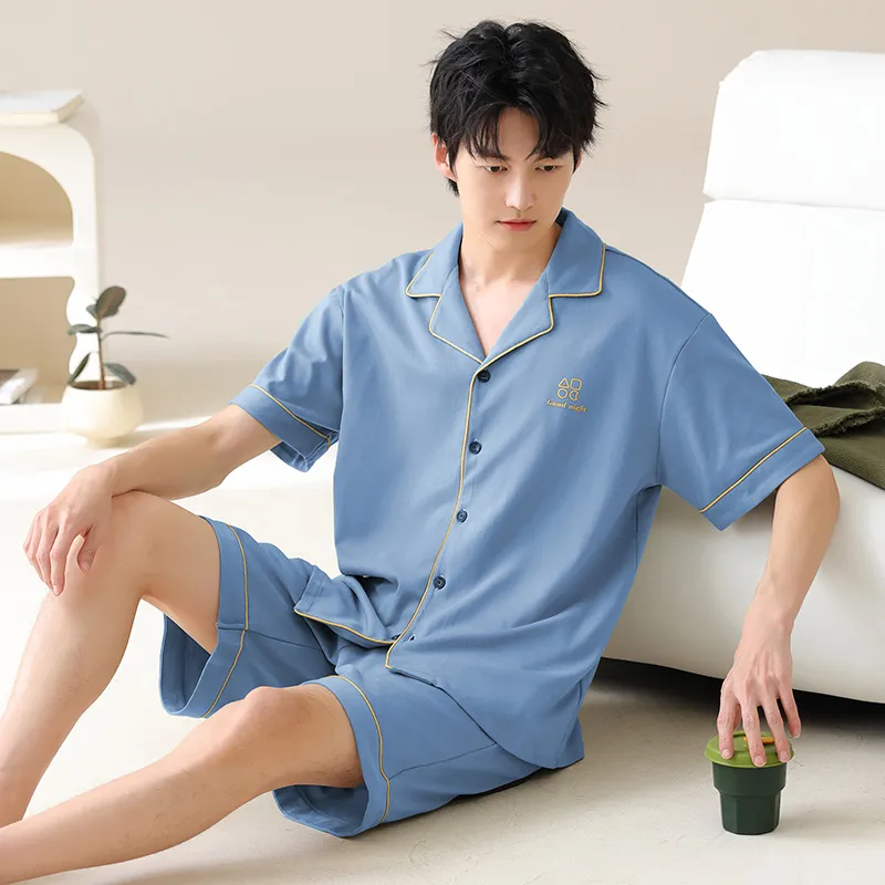 GOSO Pajama Set Men's Dodger Blue-3
