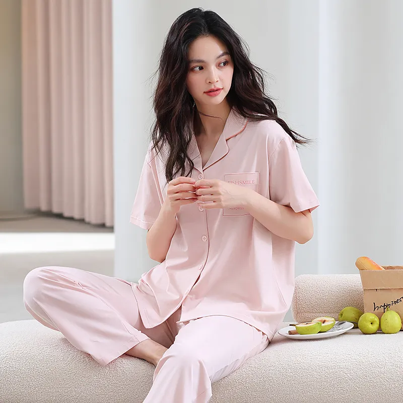 GOSO Pajama Set Women's Light Pink-6