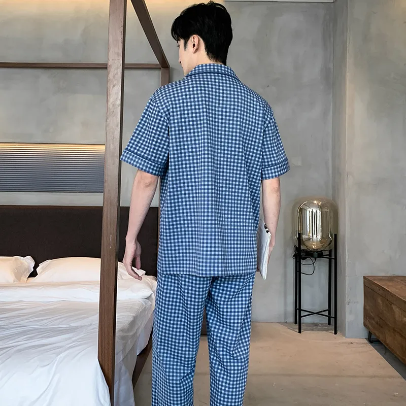 GOSO Pajama Set Men's Dodger Blue-7