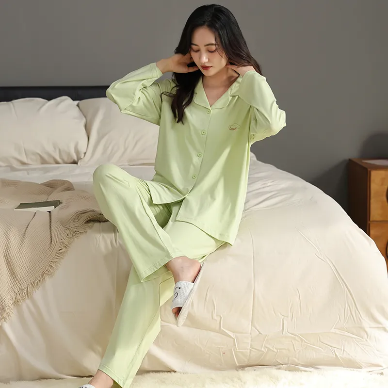 GOSO Pajama Set Women's Turquoise-1