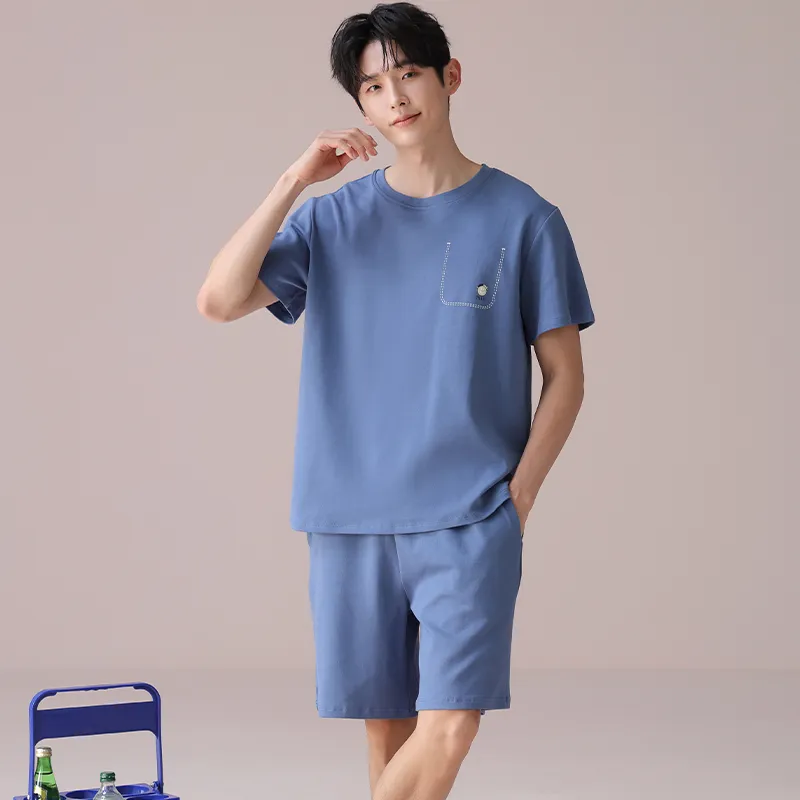 GOSO Pajama Set Men's Dodger Blue-5