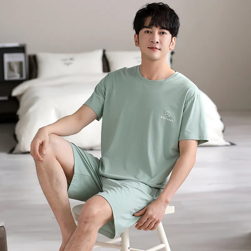 GOSO Pajama Set Men's Turquoise-1