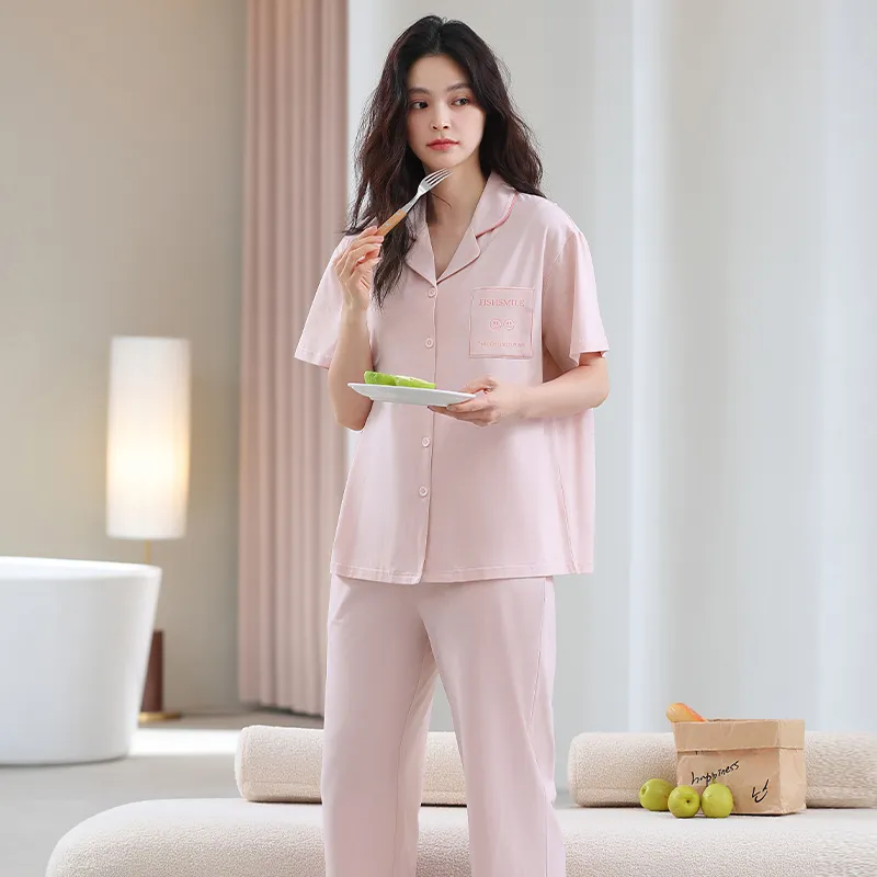 GOSO Pajama Set Women's Light Pink-1