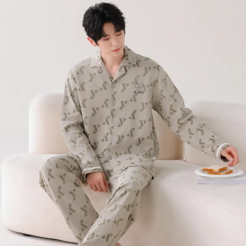 GOSO Pajama Set Men's Image Color-3
