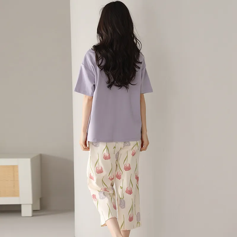 GOSO Pajama Set Women's Lavender-7