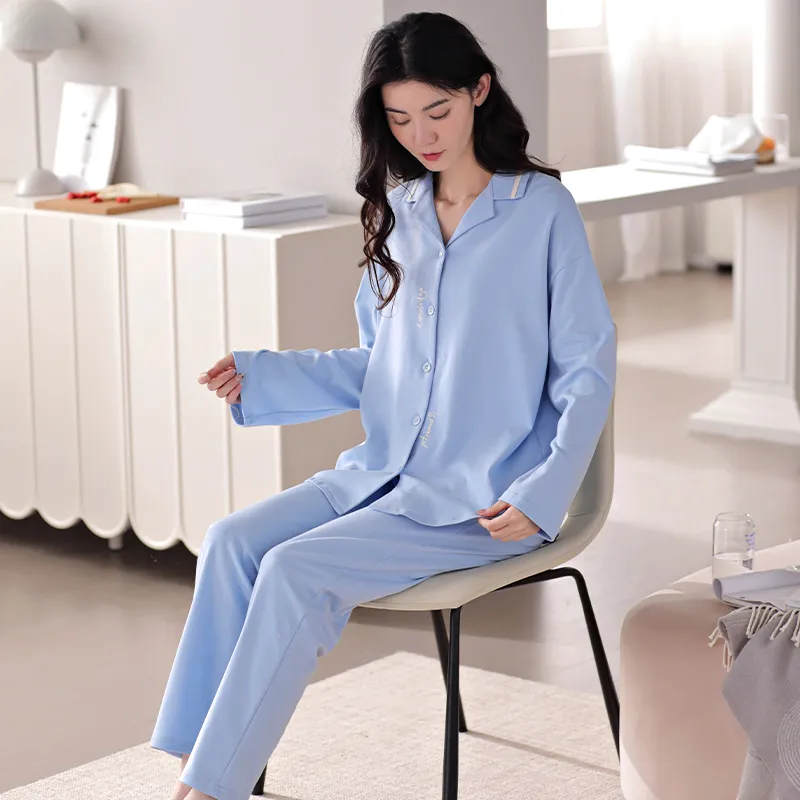 GOSO Pajama Set Women's Dark Sky Blue-1