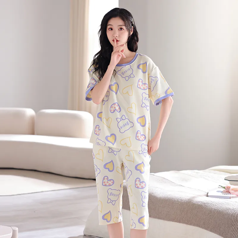 GOSO Pajama Set Women's Image Color-3