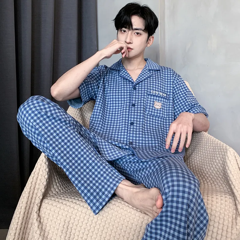 GOSO Pajama Set Men's Dodger Blue-5