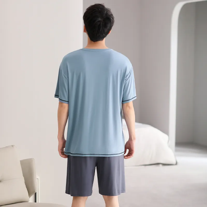 GOSO Pajama Set Men's Blue Shades-1