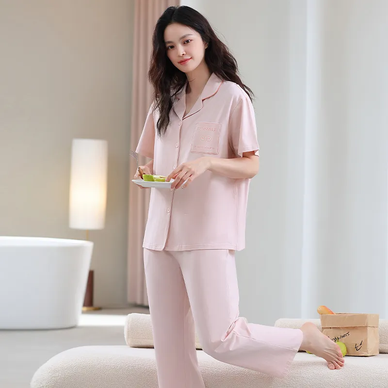 GOSO Pajama Set Women's Light Pink-2
