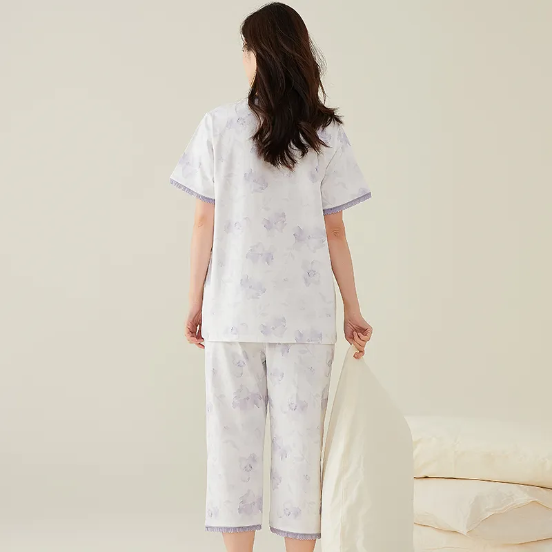 GOSO Pajama Set Women's Light Lavender-7