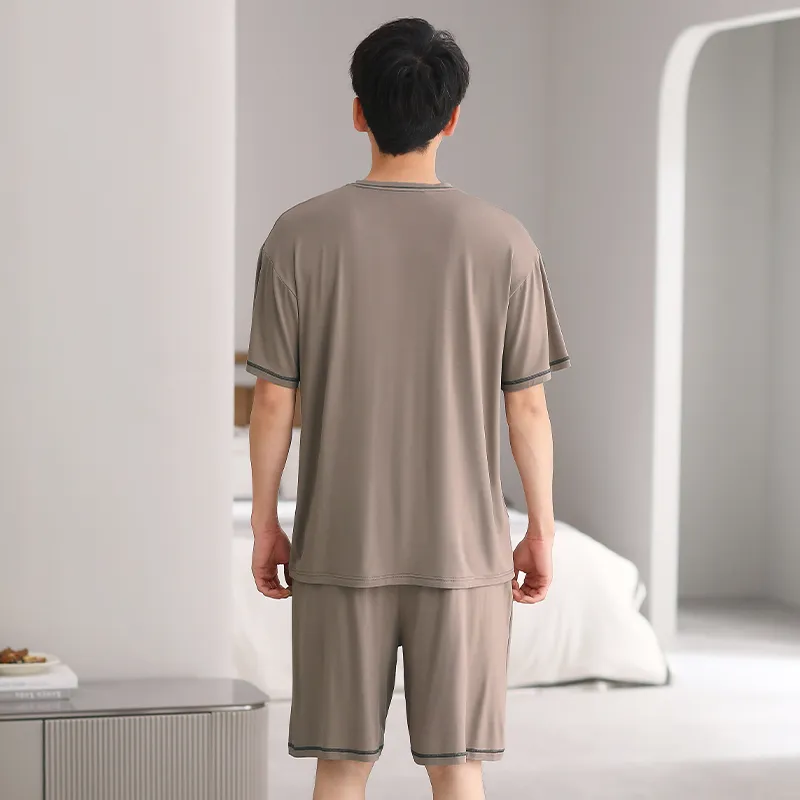 GOSO Pajama Set Men's Brown Shades-1