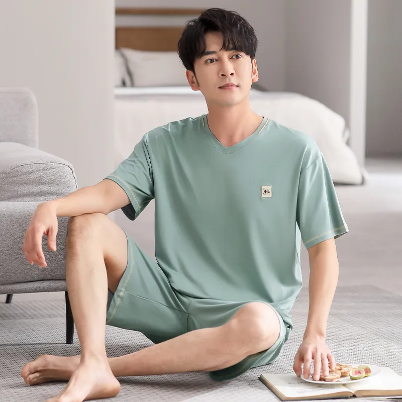 GOSO Pajama Set Men's Turquoise-3