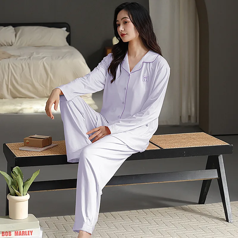 GOSO Pajama Set Women's Light Lavender-6