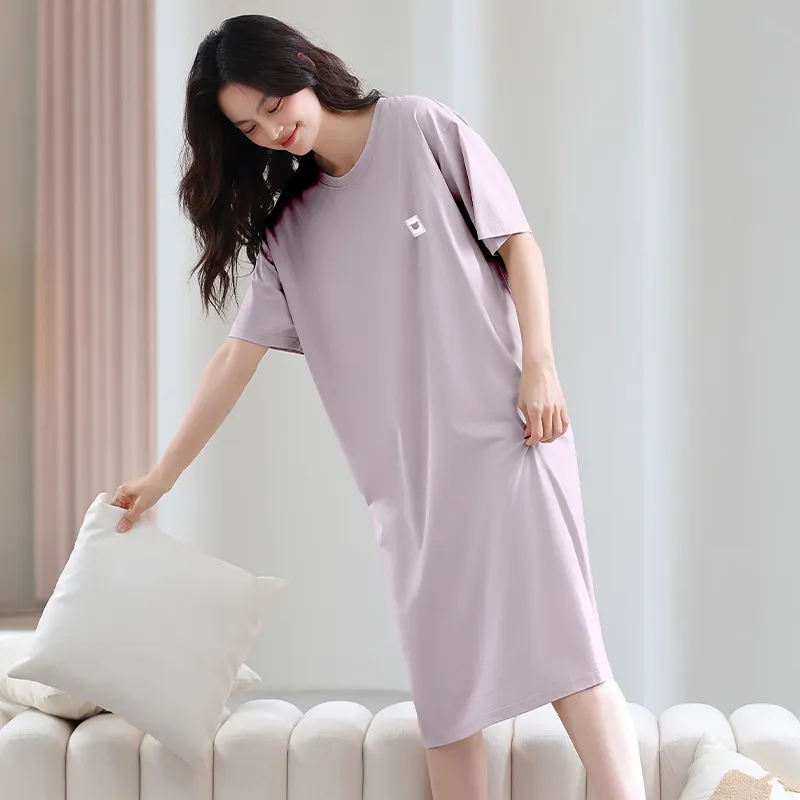 GOSO Nightgown Women's Light Lavender-3