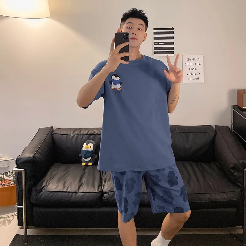 GOSO Pajama Set Men's Dodger Blue-5
