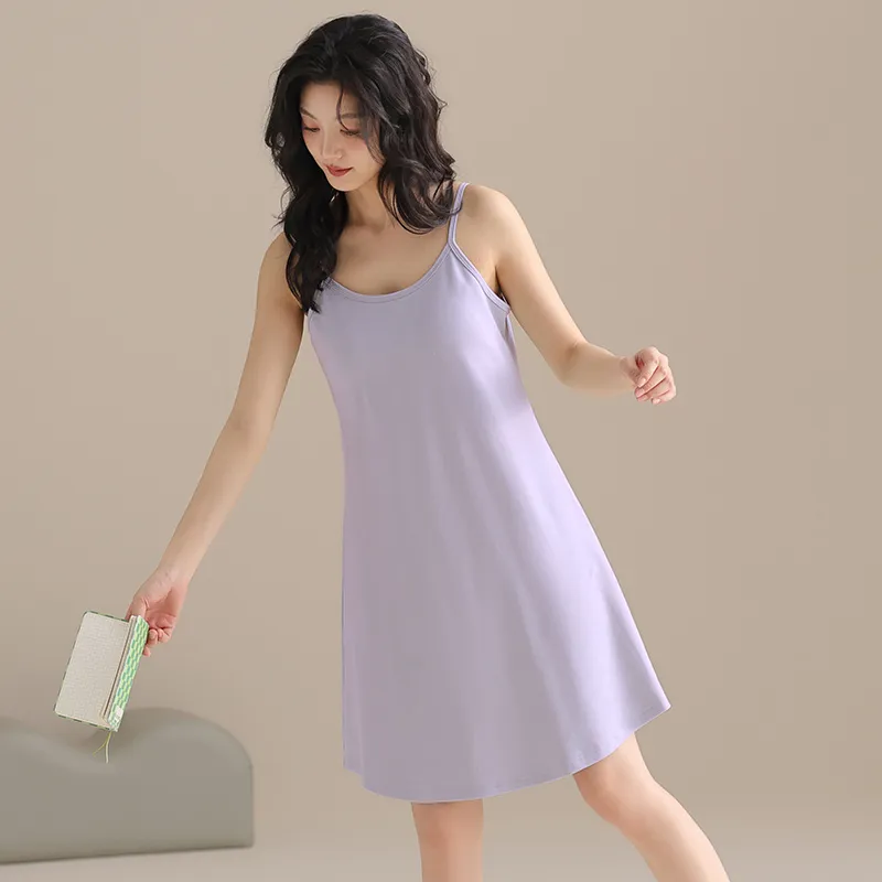GOSO Nightgown Women's Light Purple-2