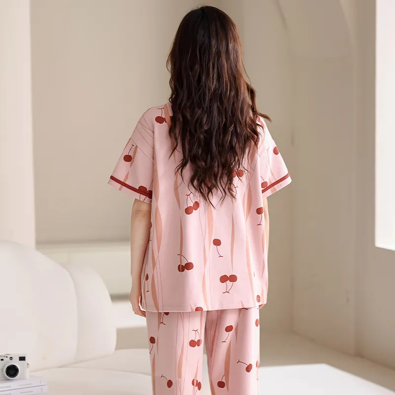 GOSO Pajama Set Women's Pink Shades-1