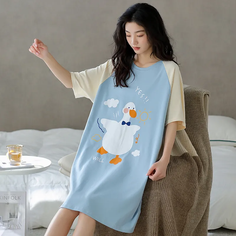 GOSO Nightgown Women's Sky Blue-2