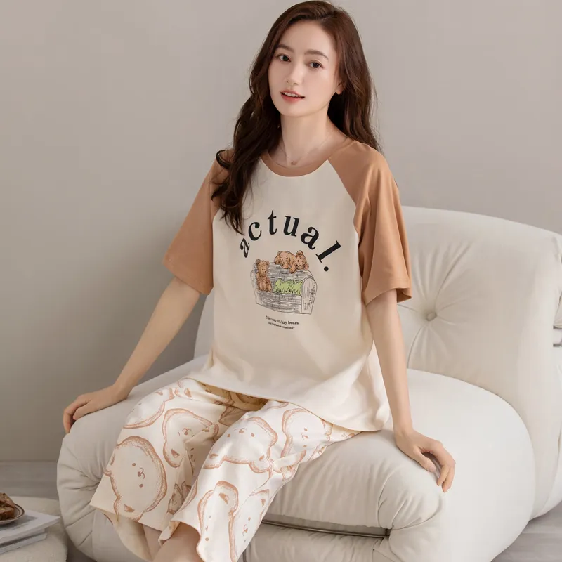 GOSO Pajama Set Women's Image Color-2
