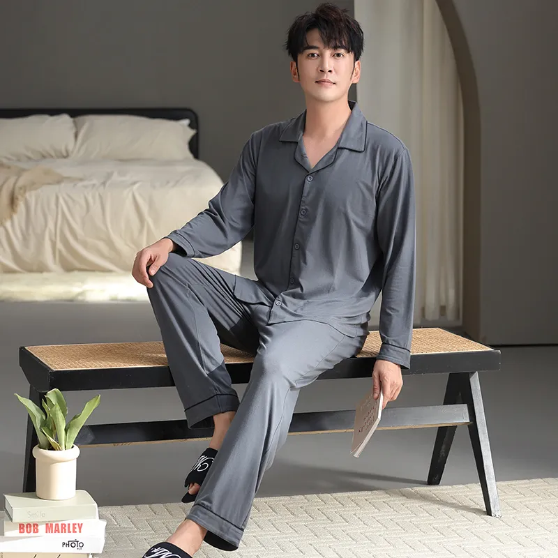 GOSO Pajama Set Men's Slate Gray-2