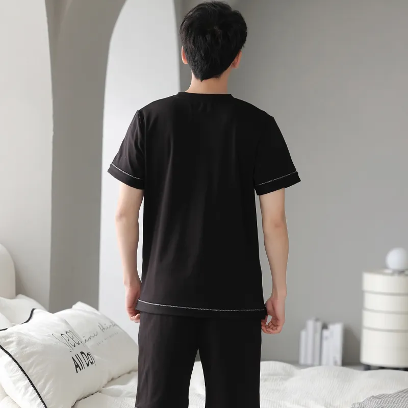 GOSO Pajama Set Men's Black Shades-1