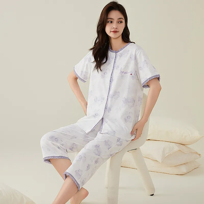 GOSO Pajama Set Women's Light Lavender-2
